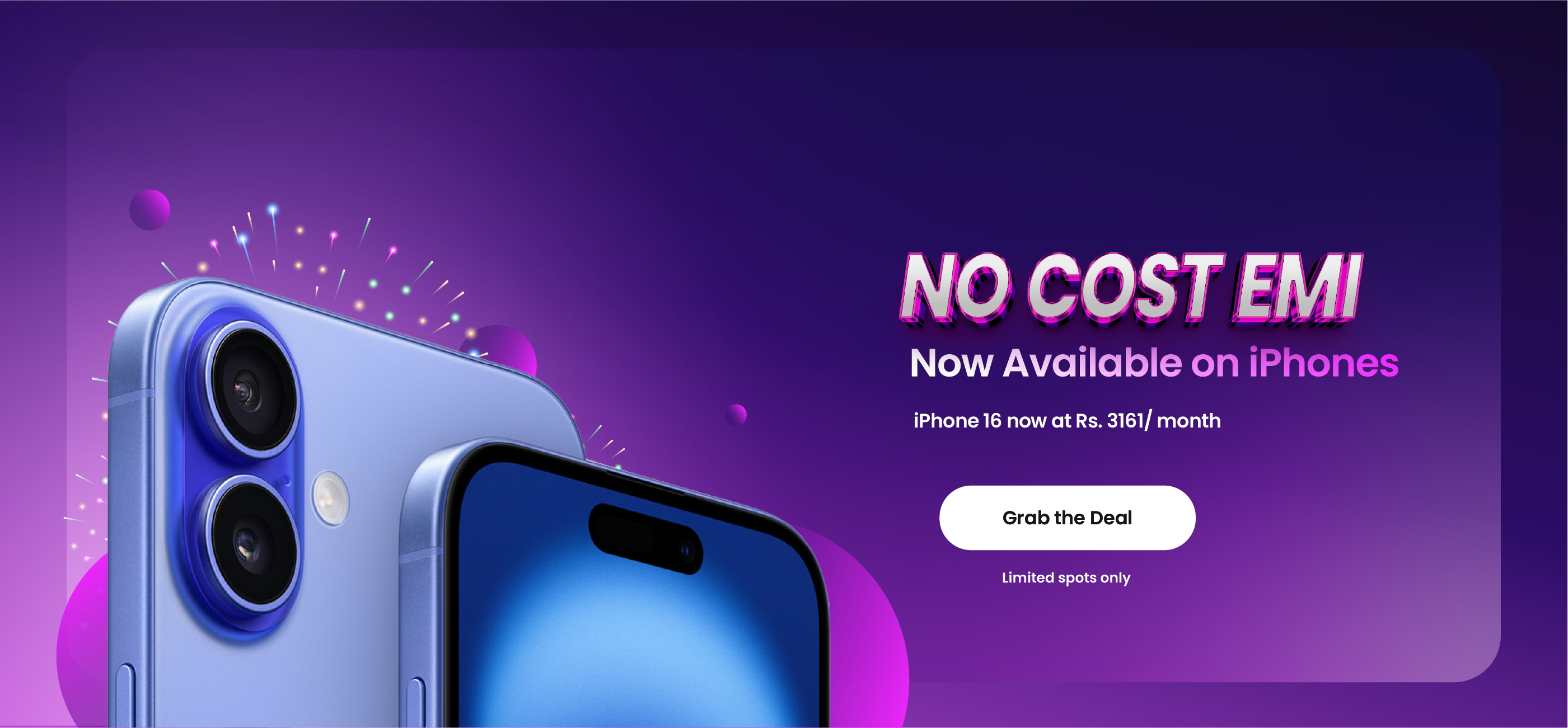iPhone 16 Banner - Smartest way to own iPhone 16